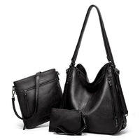 New Women's Bag Retro Fashion Three-piece Set