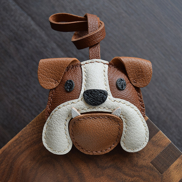 Genuine Leather Car Key Bag Pendant