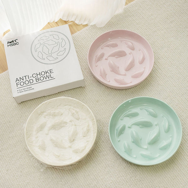 Tableware Slow Feeder Bowl Shark Design