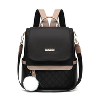 Portable Simple Rhombus Backpack