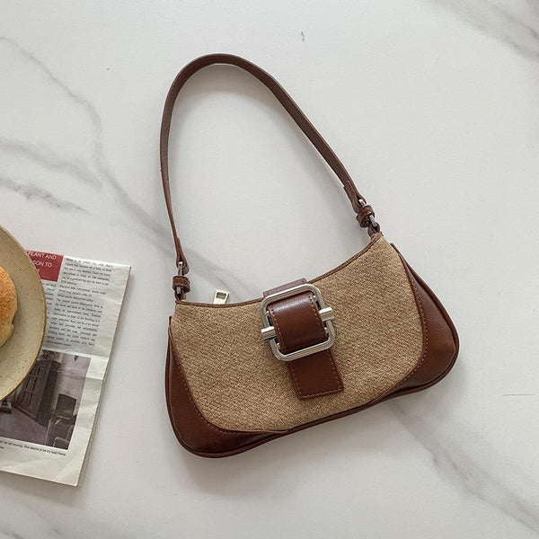 Retro Underarm Baguette bag