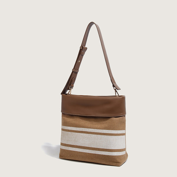 Leather Niche Bucket Bag
