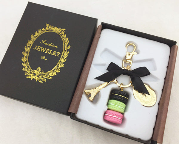 Macaron Pendant Key Ring