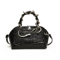 European Stone Pattern Handbag
