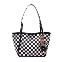 Fashion Bunny Pendant In Small Square Bag
