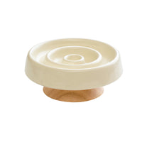 Ceramic Slow Feeder Pet Bowl