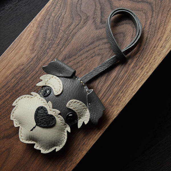 Leather Keychain Bag Pendant