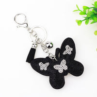 Simple Two-color Butterfly Keychain