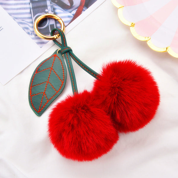Hairy ball bag pendant
