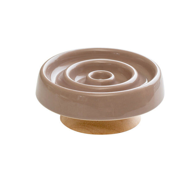 Ceramic Slow Feeder Pet Bowl