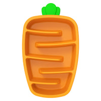 Carrot Slow Feeder Dog Bowl
