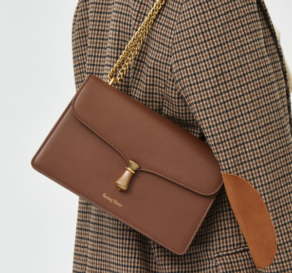 Leather Square Bag