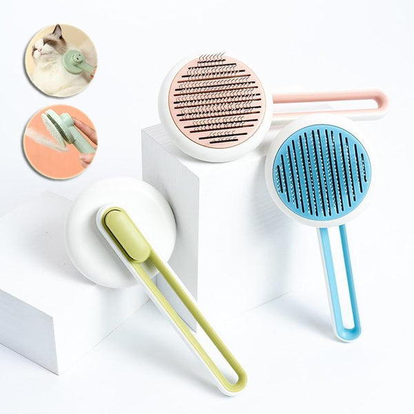 Pet Hair Removal Automatic Massage Brush