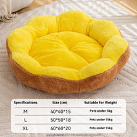Warm Rabbit Plush Pet Bed