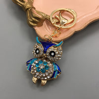 Owl Keychain Enamel