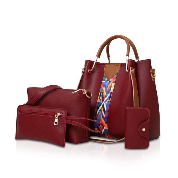 Women Handbags 4 Pcs