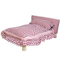 Detachable And Washable All-Season Wooden Pet Bed
